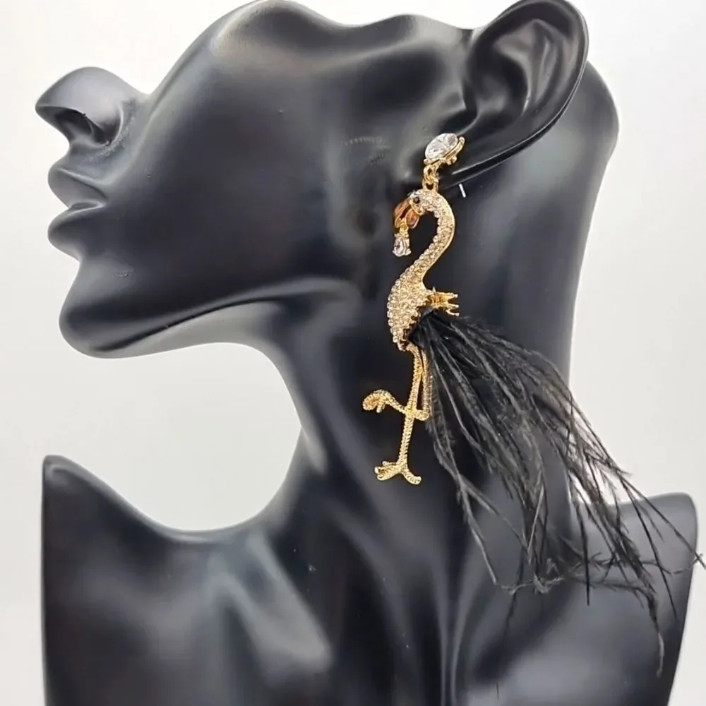 Lovey Girl Boutique flamingo rhinestone